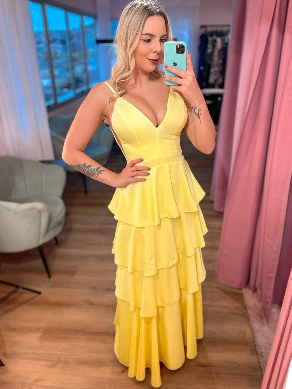 Izabel Amarelo - Aluguel de Vestido em Florianópolis | Sassy Dressy