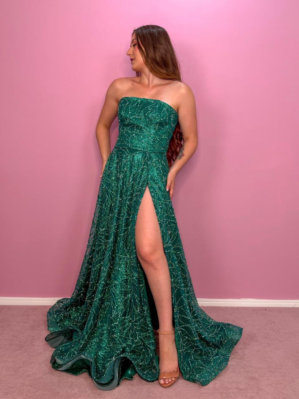 Yolanda Verde - Aluguel de Vestido em Florianópolis | Sassy Dressy