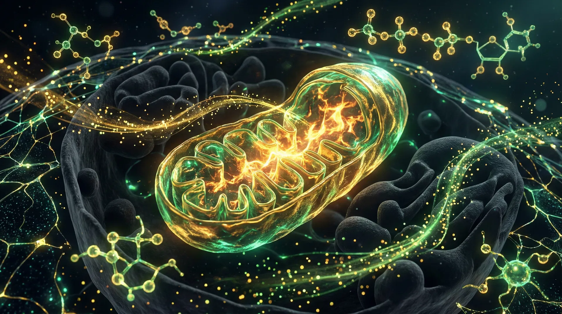 Visualização científica das sirtuínas e metabolismo celular