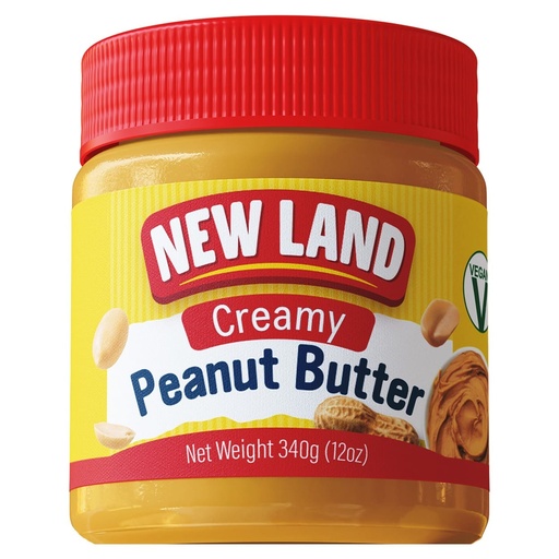 نيولاند زبدة الفول السوداني كريمي 340 غم