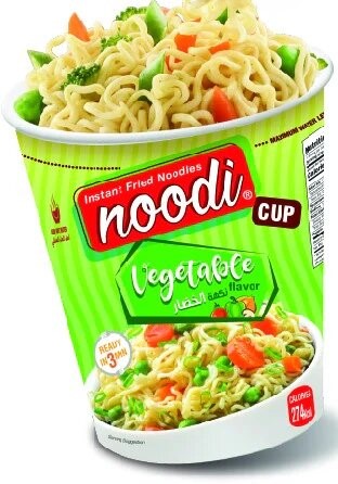 نودي نودلز كاسات خضار 60 غم