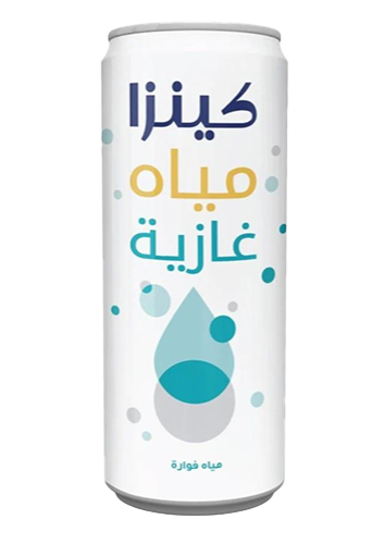 كينزا مياه غازية 250 مل * 30