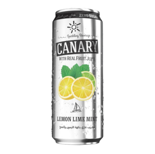 كناري الليمون و النعنع خالي من السكر 330مل  * 24