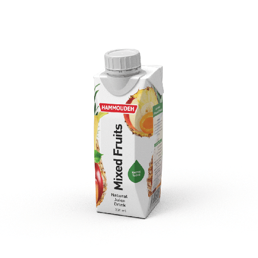 حموده عصير طبيعي فواكه مشكلة 250 مل