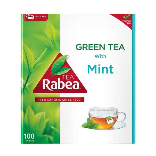 شاي ربيع اخضر بالنعناع 100 ميدالية