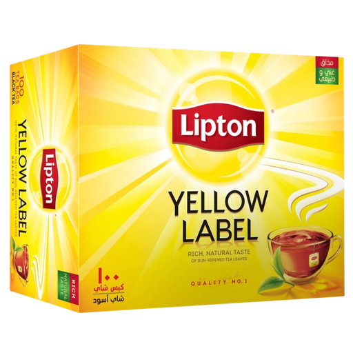 شاي ليبتون 100 ميدالية