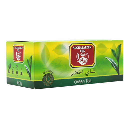 شاي الغزالين اخضر 25 ميدالية