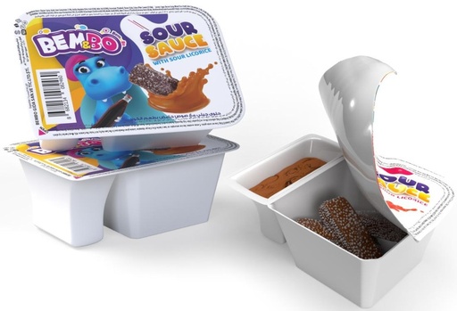 بيم و بو كاندي حامض بنكهة الكولا 16 غم