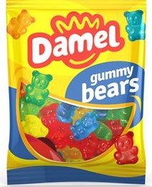 دامل كاندي شكل دب 1 كغم