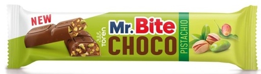 تورين مستر بايت اصابع الشوكولاتة بالفتسق الحلبي 22 غم