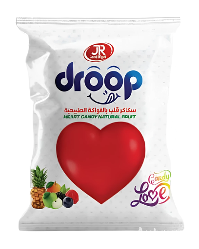 دروب ملبس قلب بالفواكة الطبيعية 300 غم