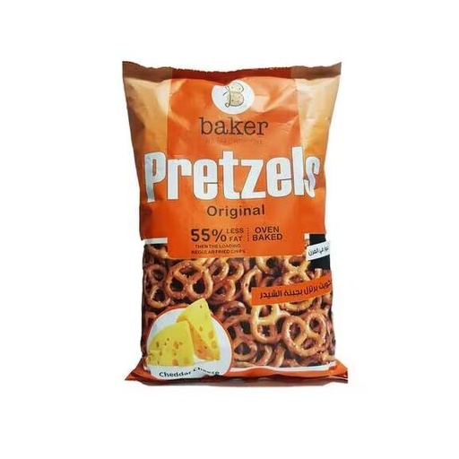 بيكر براتزيل كلاسيك جبنة شيدر 25 غم