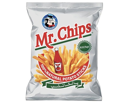 مستر شيبس ستكس كاتشب 35 غم