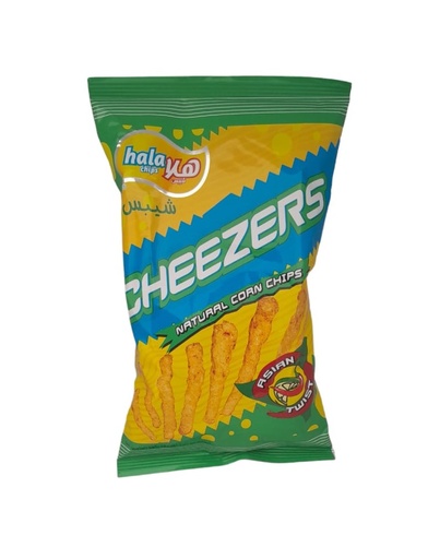 شيبس هلا شيزرز حامض حار 70 غم