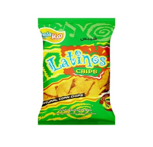 شيبس هلا لاتينوس حامض حار 25 غم