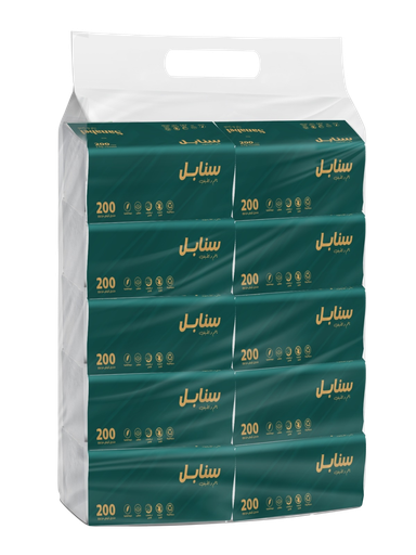 سنابل محارم سحب 200 منديل