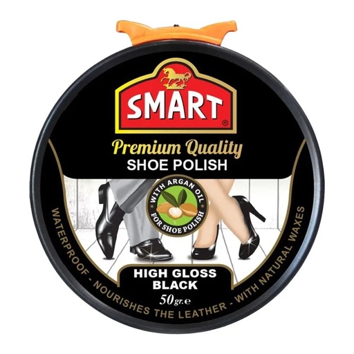 سمارت ملمع احذية لون اسود 50 مل