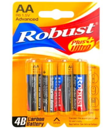 روبست بطاريات (4) قطع (AA)