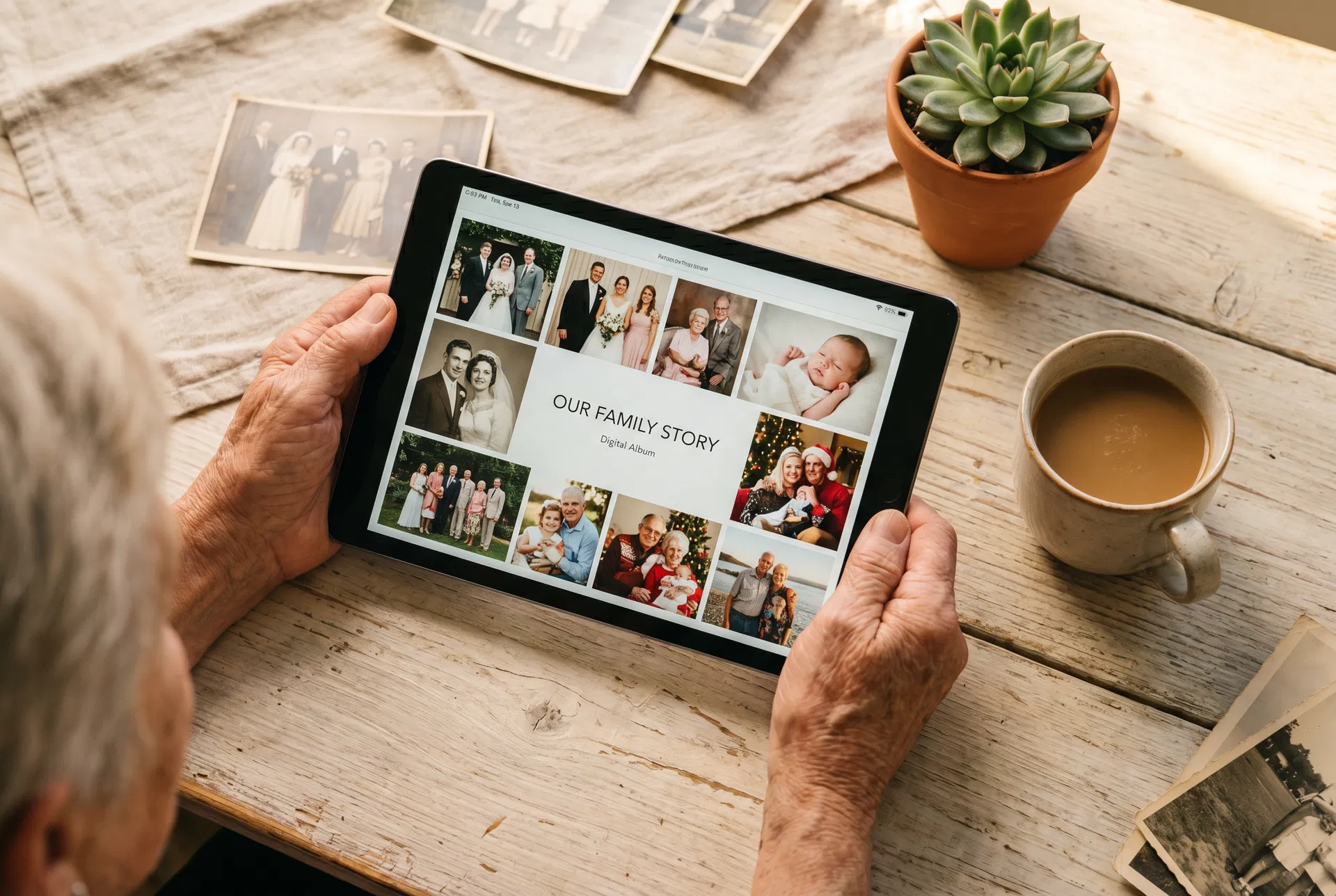 How to Share Photos Safely with Family Using AI
