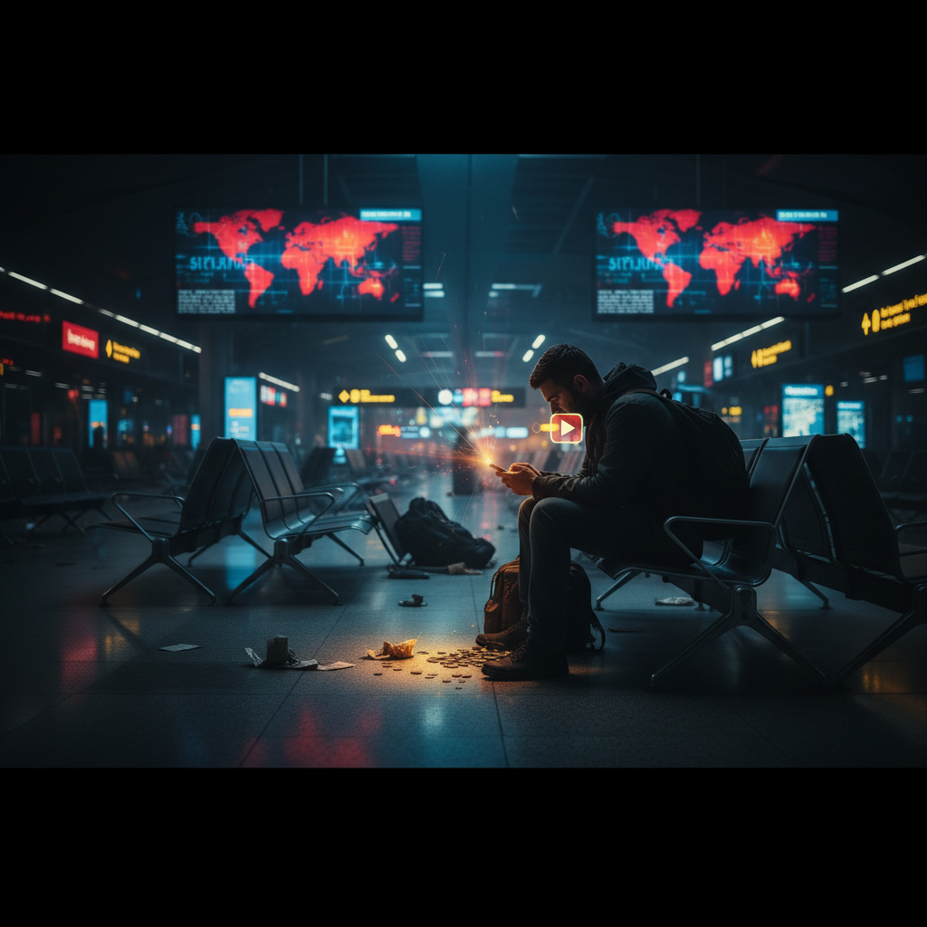 流量至上?美國男機場「賣慘」吸金,社群媒體倫理底線何在?