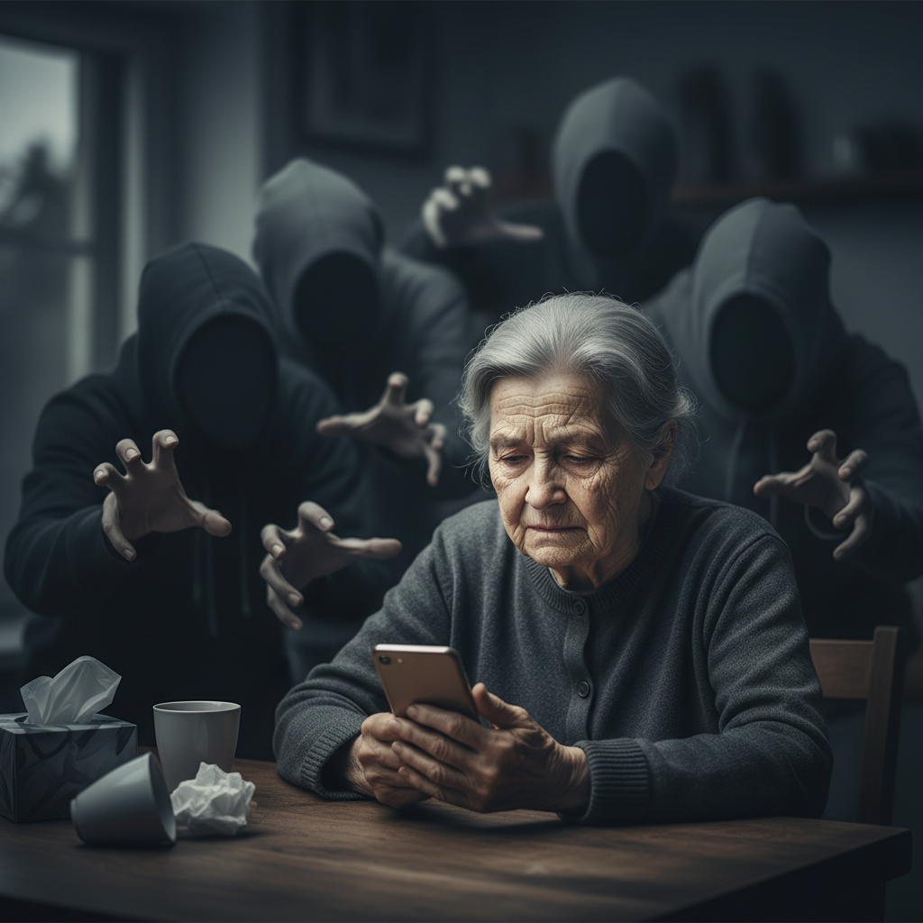 長者網戀陷阱:一句「XX」如何讓80歲嫲嫲傾家蕩產?