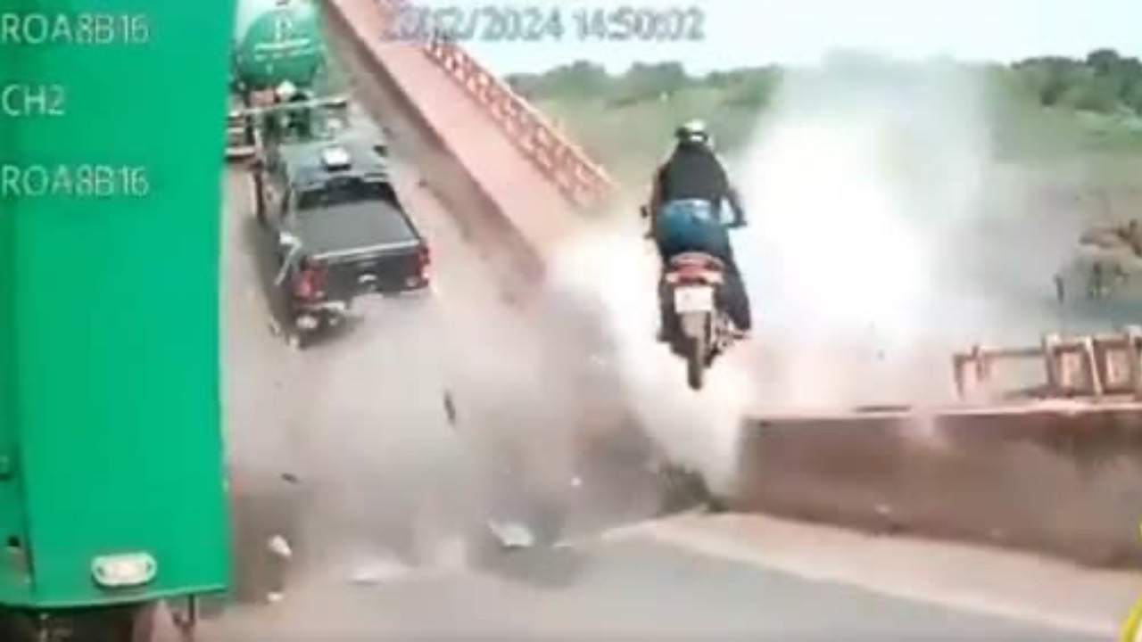 末日畫面曝光!巴西大橋瞬間崩塌,十車連人墜入深淵釀 14 死!
