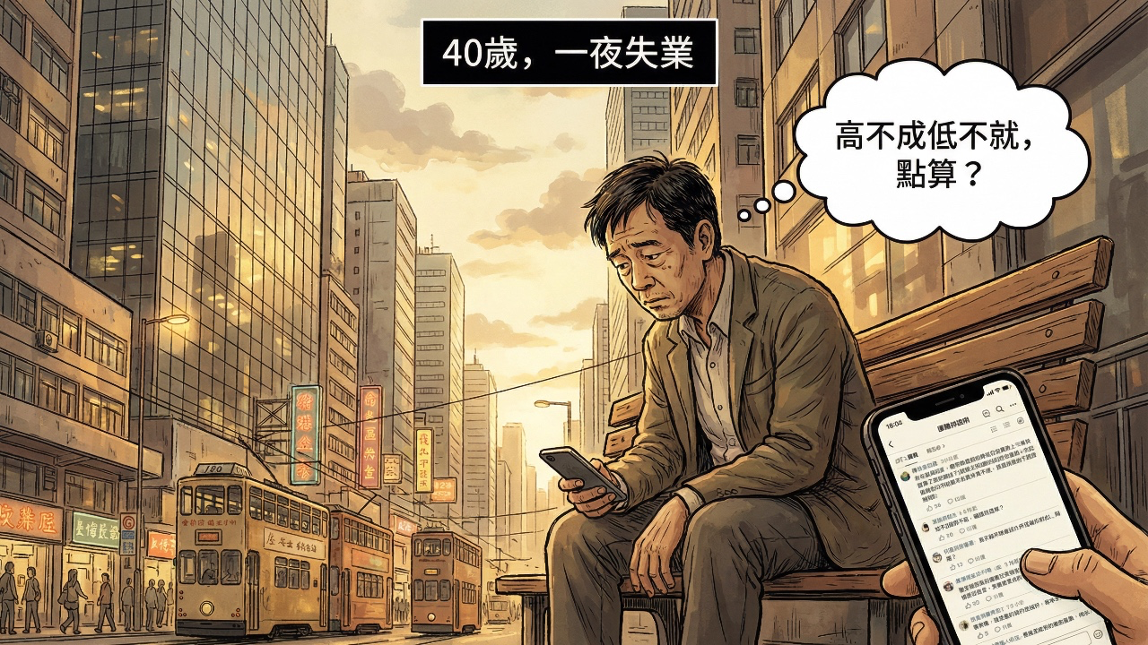 40歲後仲可以重新開始？高不成低不就！中年危機係詛咒定係你人生最大嘅禮物？