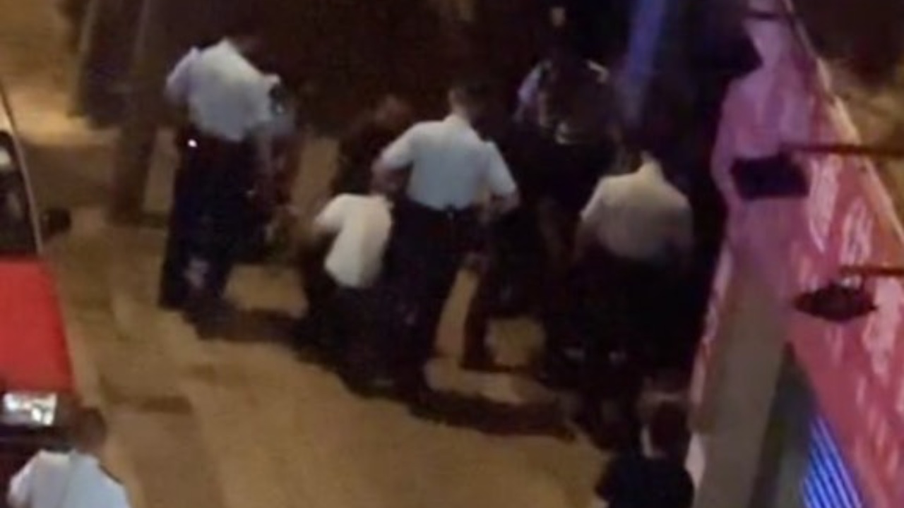 元朗司機講句讓路竟被打到爆頭！深水埗男子被警言撳地惹全城熱議！