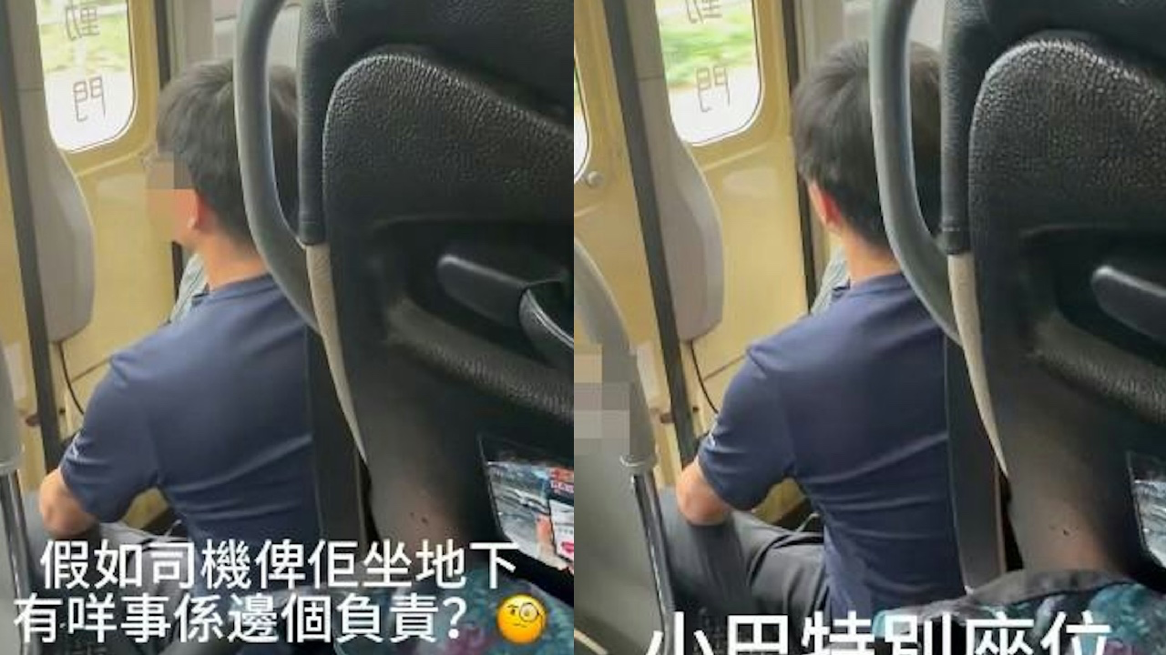 沙田小巴超載！港男坐車門前地板！全程無人阻止，出事索賠車保即時報廢
