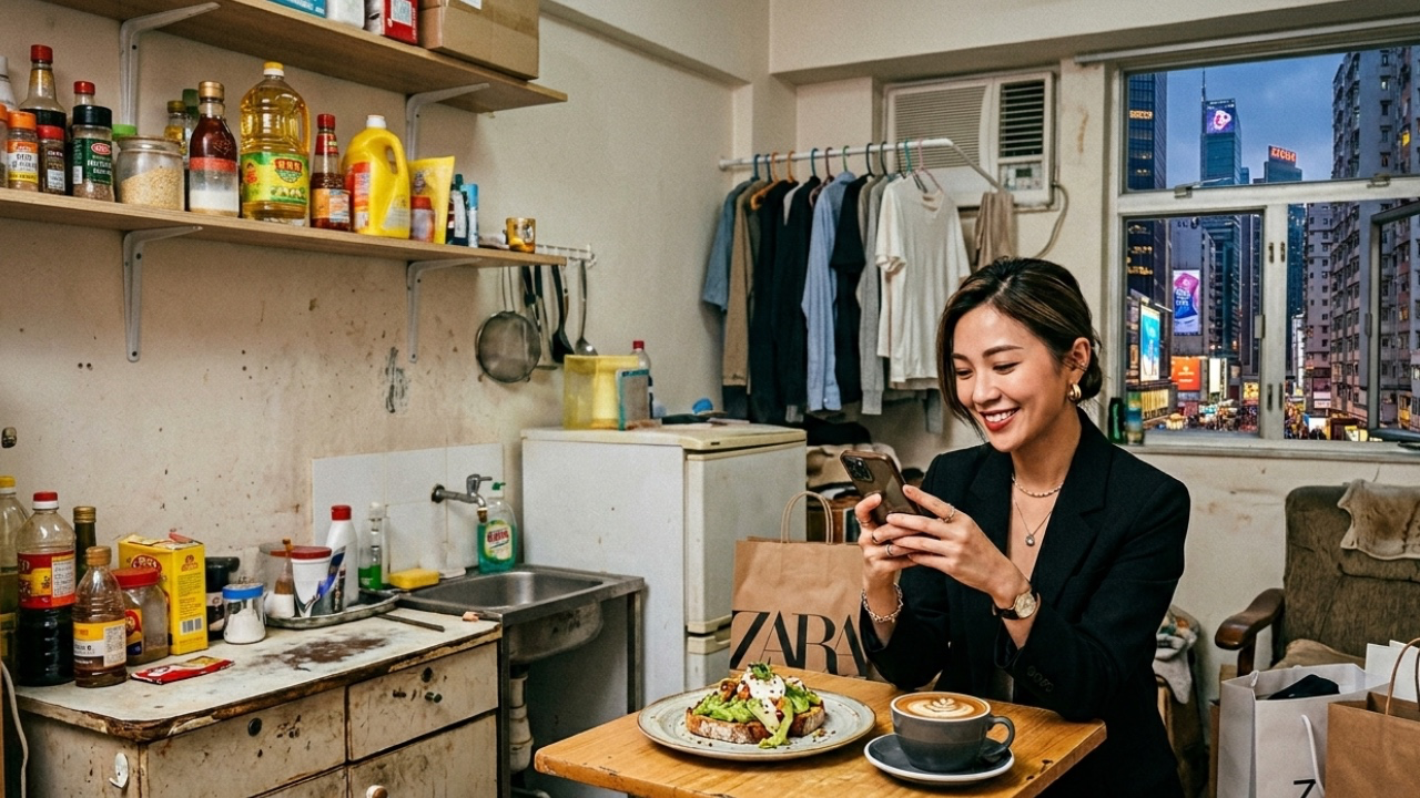 中產月入3-4萬都月月清?私樓買唔起,公屋唔到你!精緻窮真相曝光!