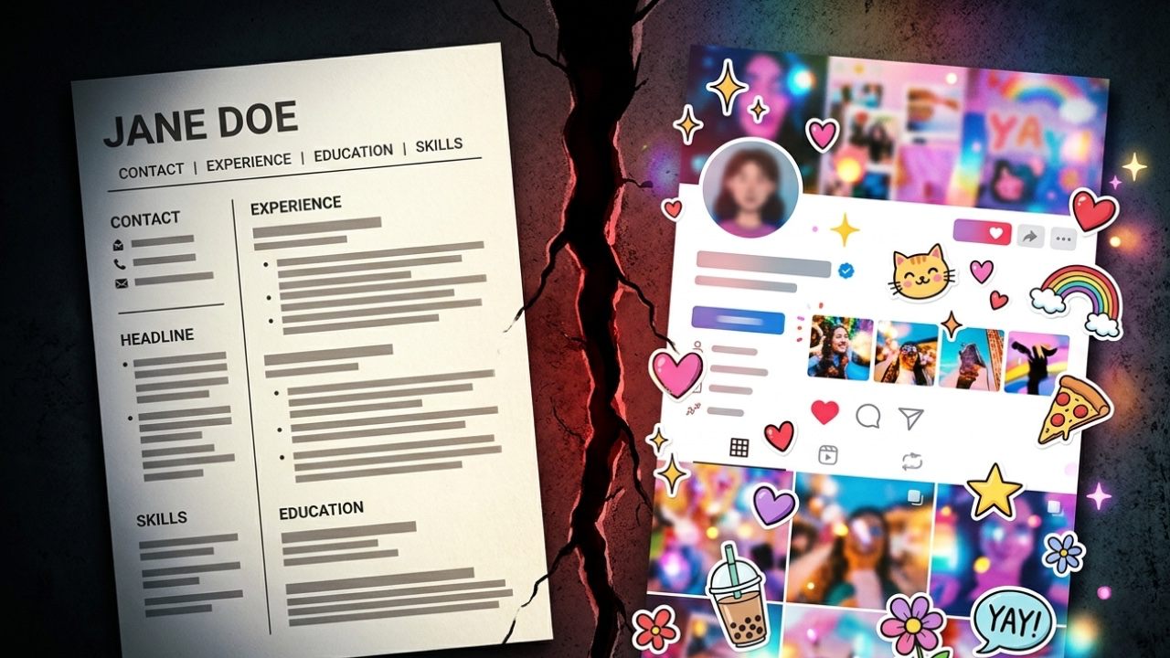 職場震撼彈!05後履歷貼滿心心,自爆追星史!排戰HR底線!係天真定玩嘢?