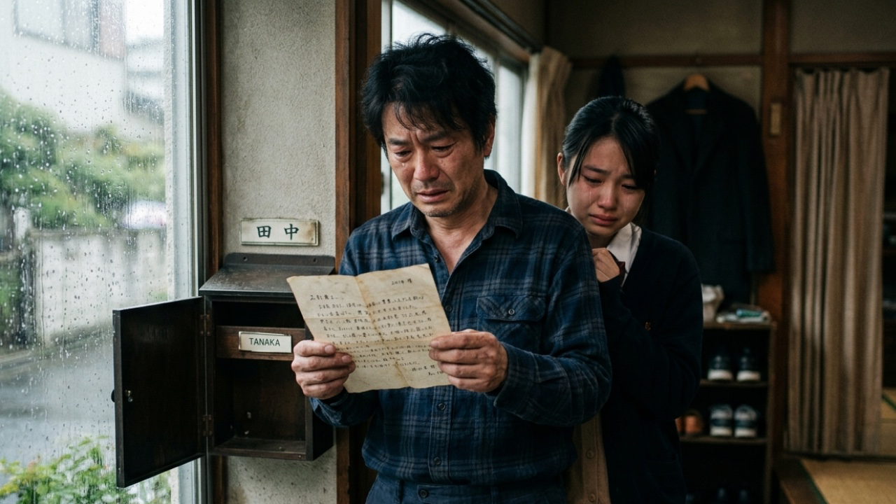 亡妻10年前預留親筆信突寄到屋企!鐵漢爸爸多年自責,當場失控爆喊!