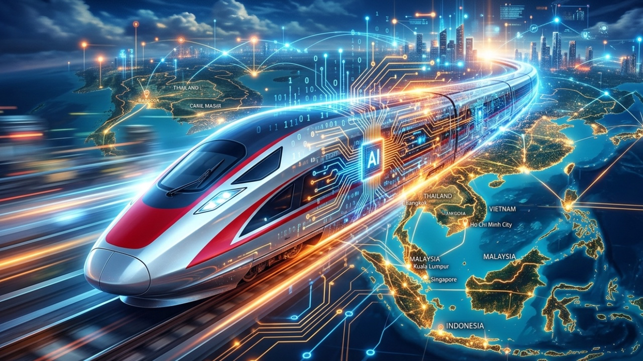 中越聯手打造「超級高鐵＋AI」帝國？高鐵直通東南亞！新霸主即將誕生！