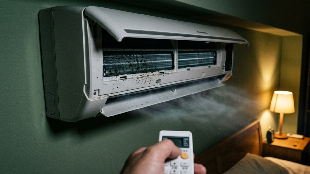 冷氣越吹越臭？10年唔洗都無乜味？關機前做漏一步，霉菌可能狂生！