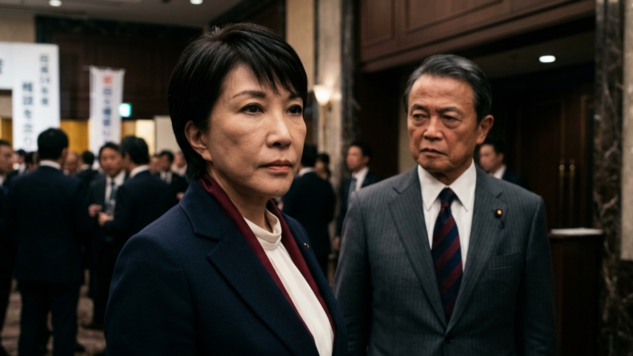 老貓燒鬚？麻生太郎從造王者變掣肘者？高市早苗坐正後反過來改寫自民黨規則