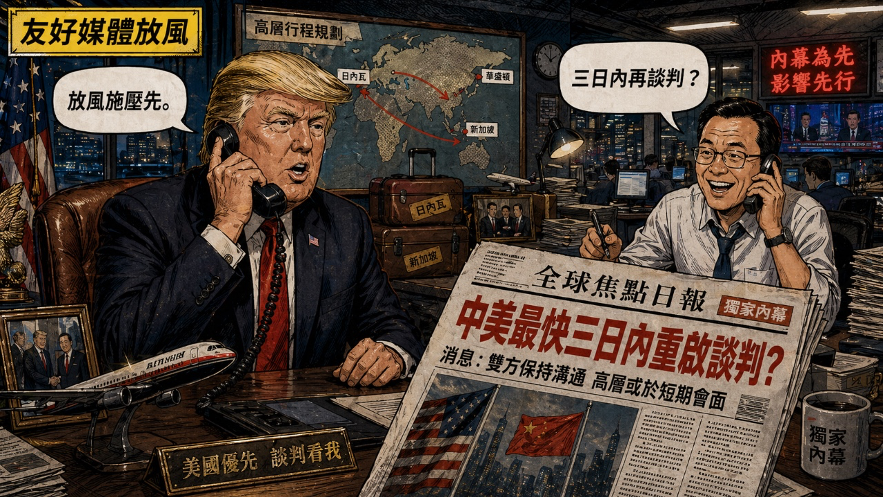 【特朗普極限施壓】威脅炸平全國！自己友媒體爆料：美伊三日內重返談判桌！