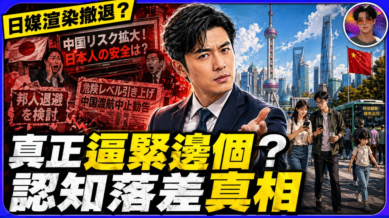 【日媒宣染撤退】其實真正逼緊邊個？長居中國日本人揭露「認知落差」真相！