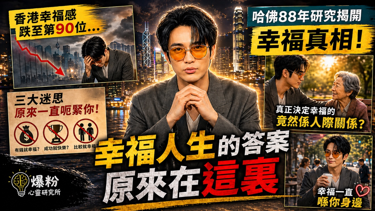 追求成功原來會令人更焦慮！我哋咁努力點解仲係唔快樂？三大迷思原來一直呃緊你！