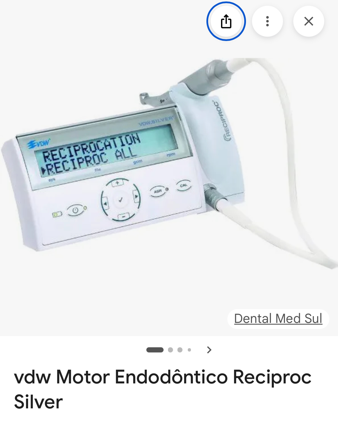 Motor de endodontia 