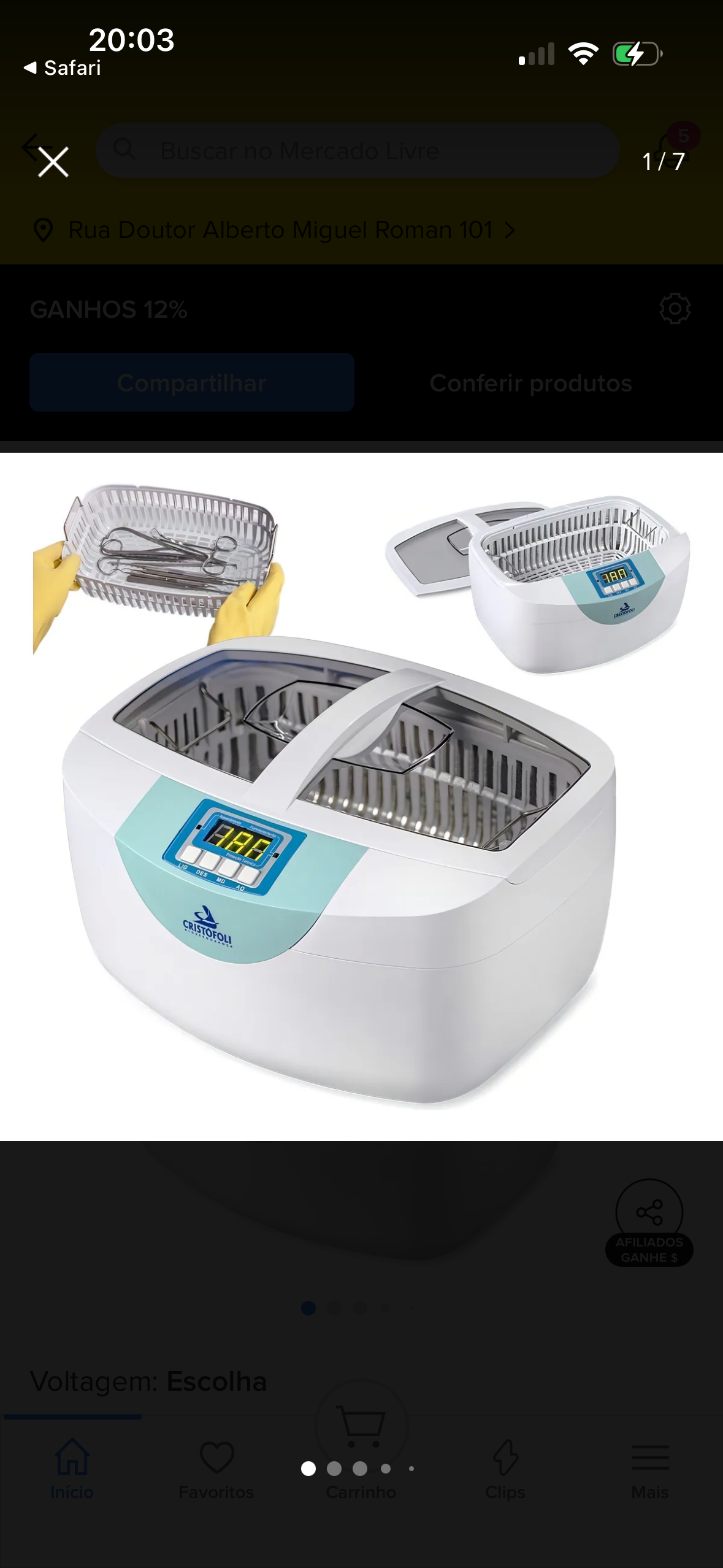 Cuba De Ultrassom Cristófoli Anvisa