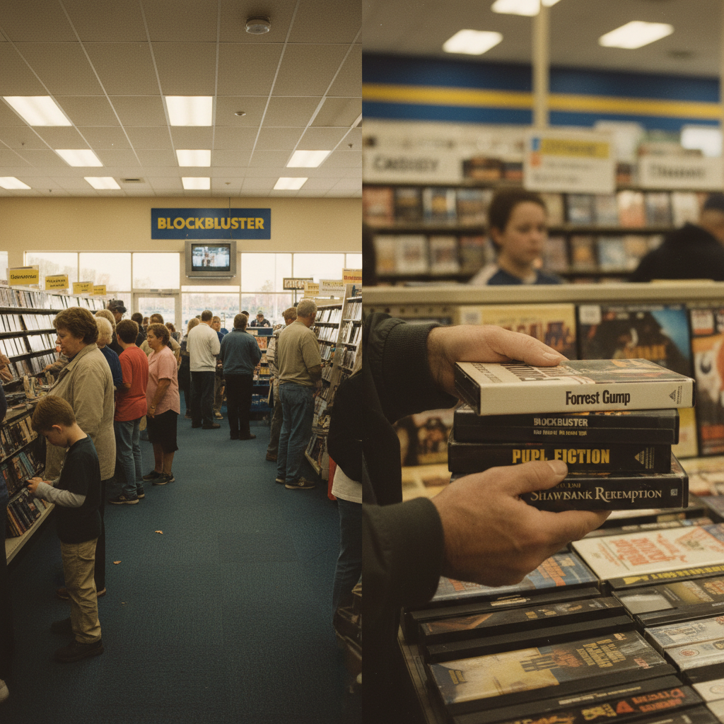 A closer memory of Blockbuster Video Friday Night