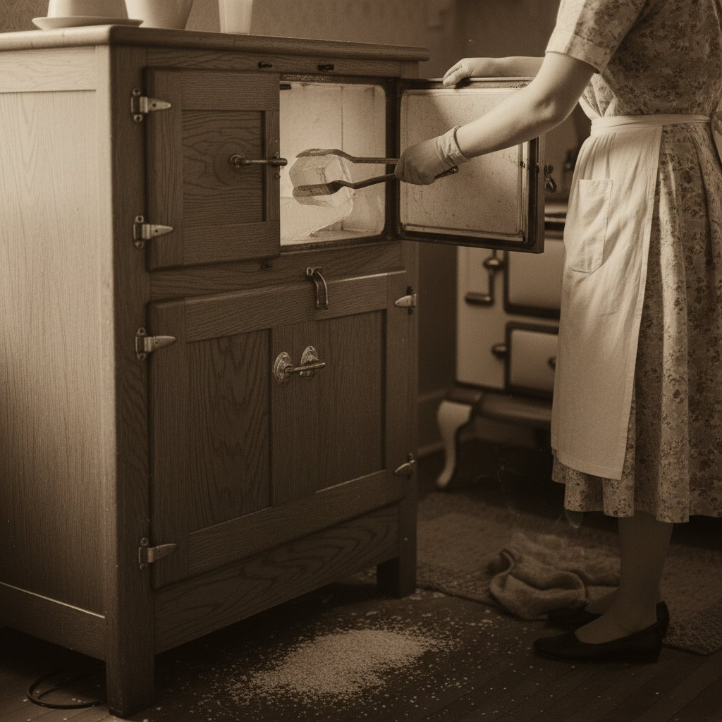 A closer memory of The Ice Box Before Refrigerators