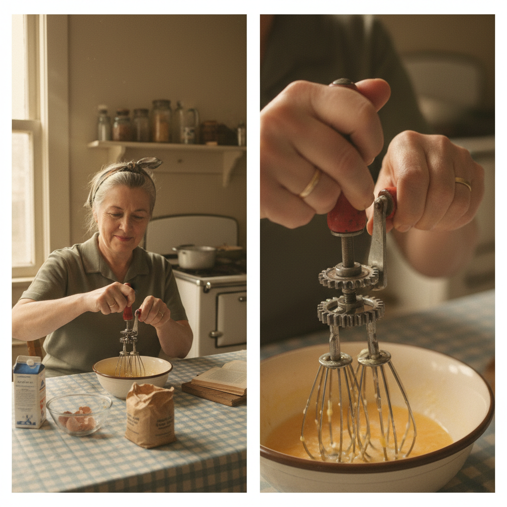 A closer memory of The Rotary Egg Beater