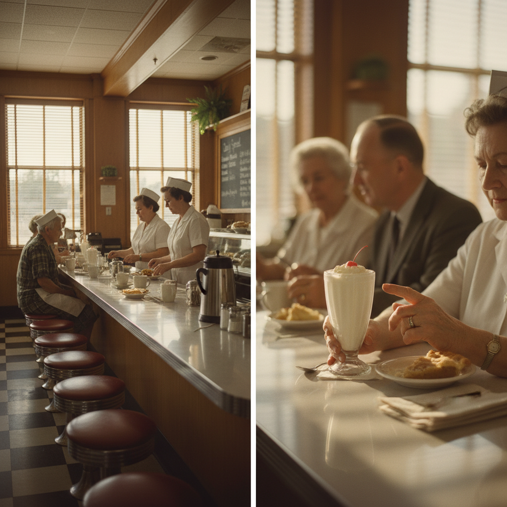 A closer memory of The Department Store Lunch Counter