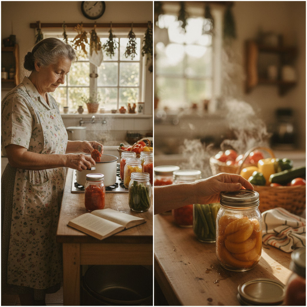 A closer memory of The Canning Season in Late Summer