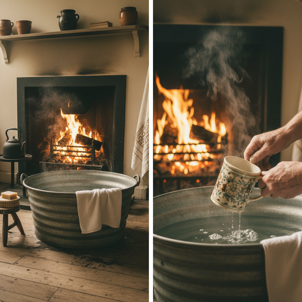 A closer memory of The Tin Bath in Front of the Fire