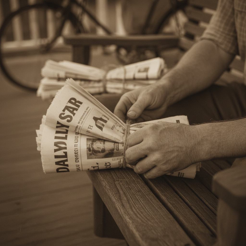 A closer memory of The Paper Route at 5 AM