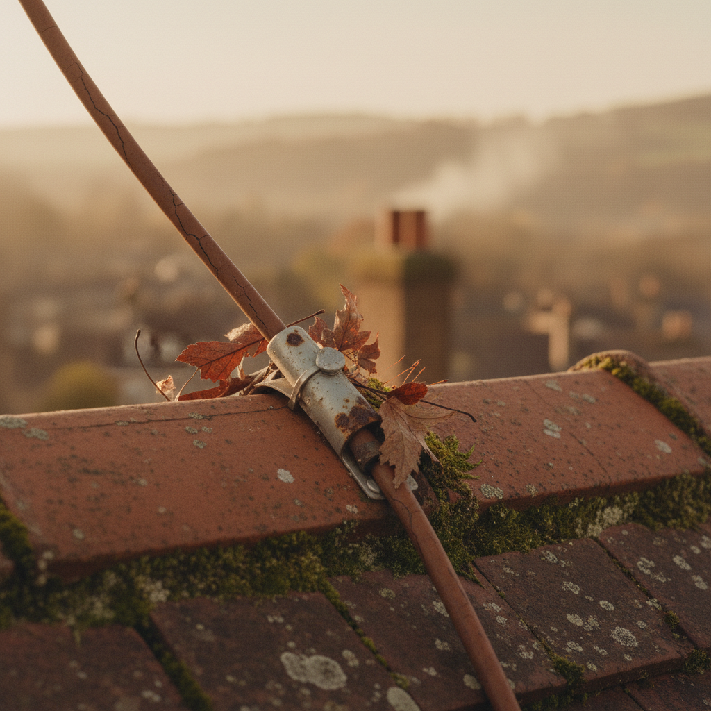 A closer memory of The TV Aerial on the Roof
