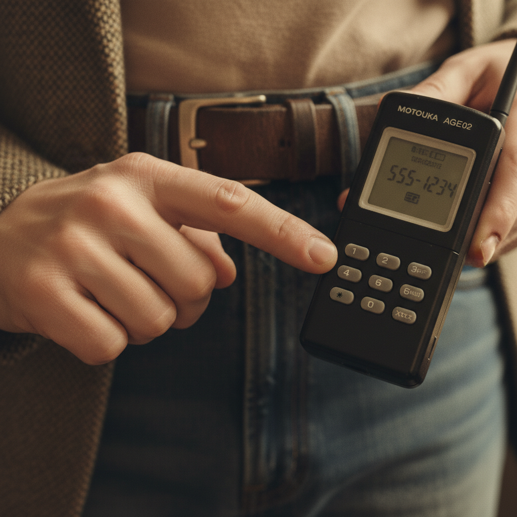 A closer memory of The Pager on Your Belt