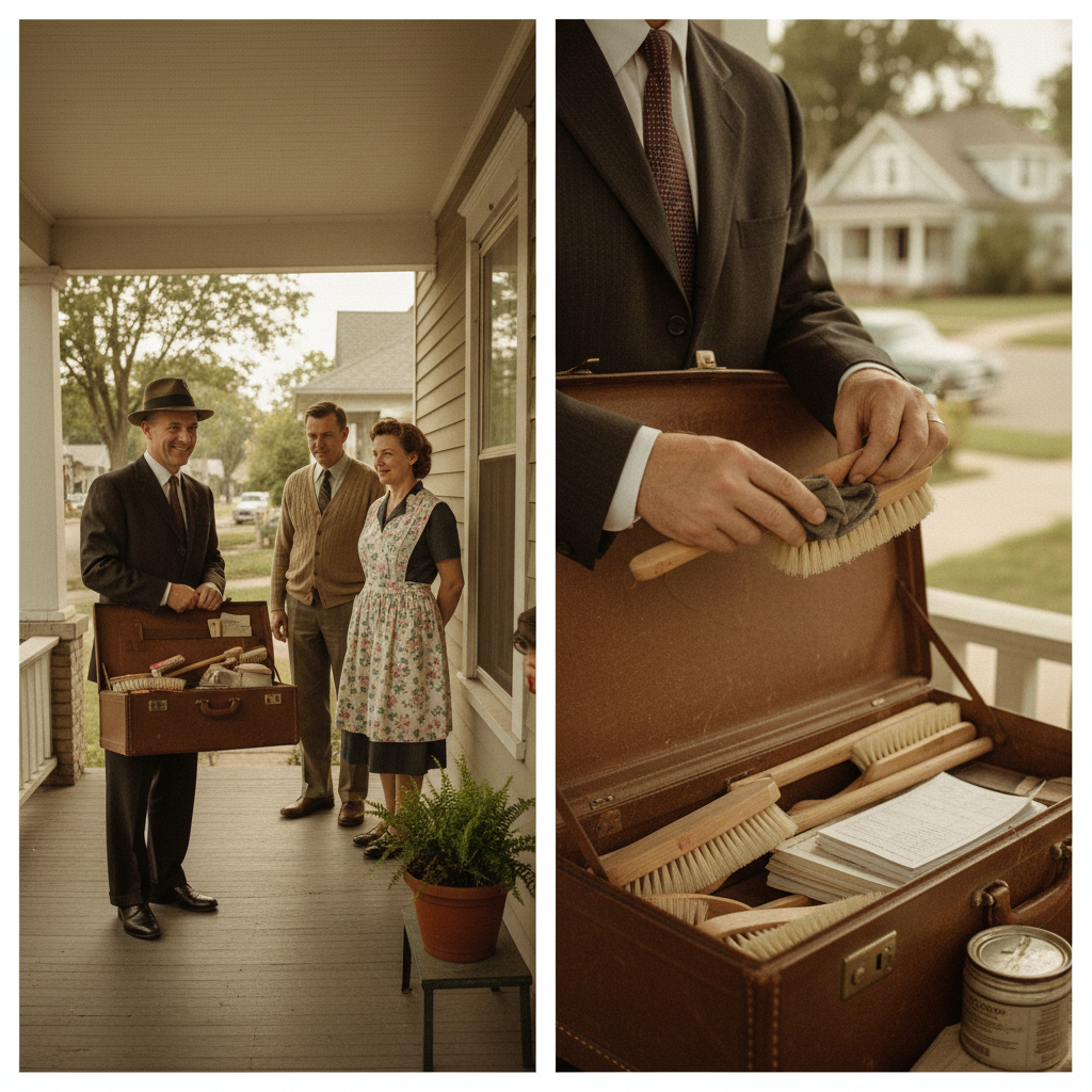 A closer memory of The Travelling Salesman at Your Door